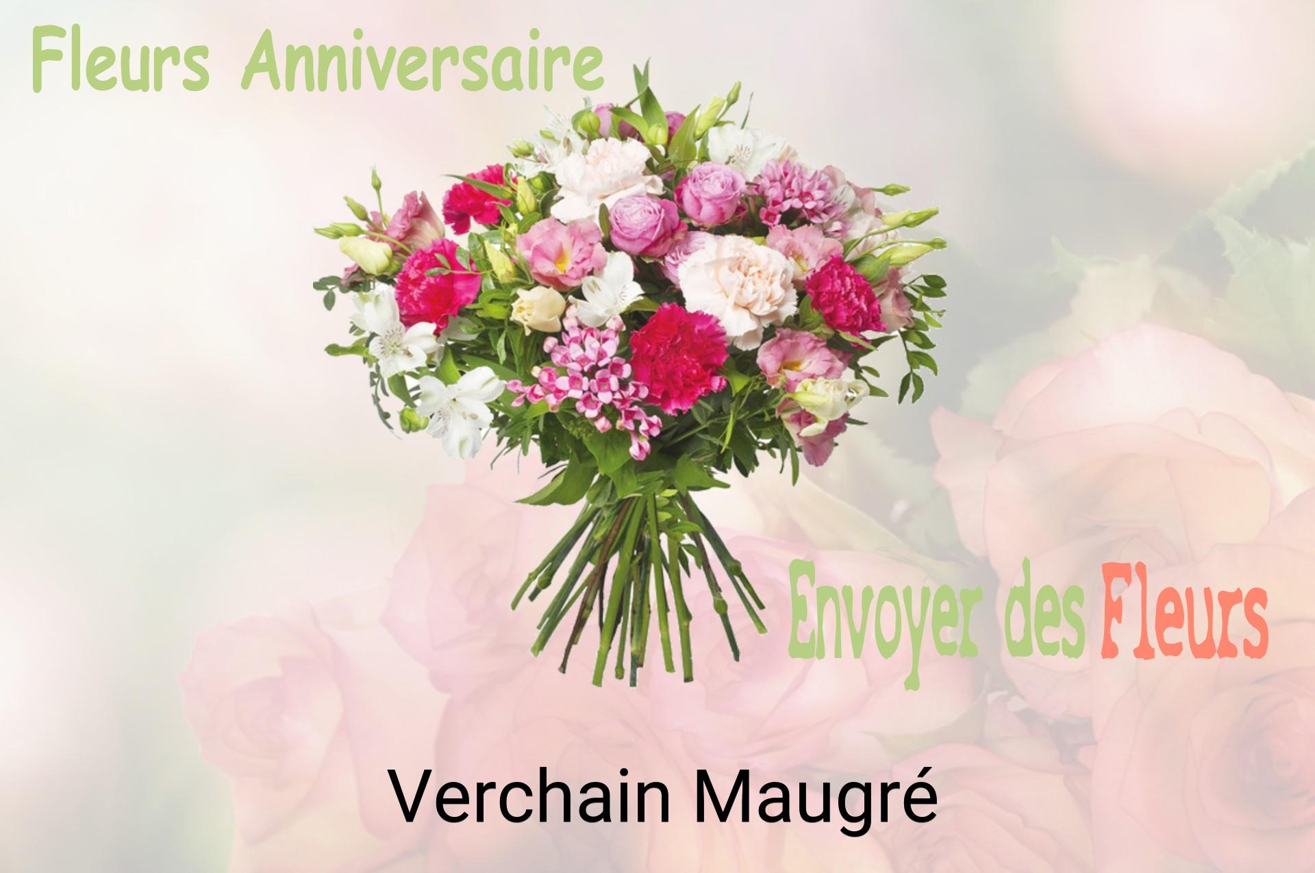 Bouquet de fleurs d’anniversaire livré à Verchain-Maugré