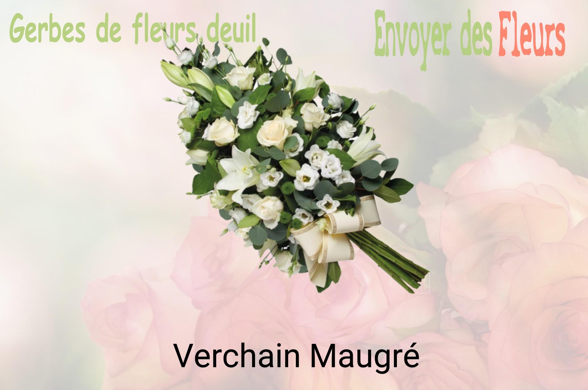 Gerbe de fleurs de deuil livrée à Verchain-Maugré